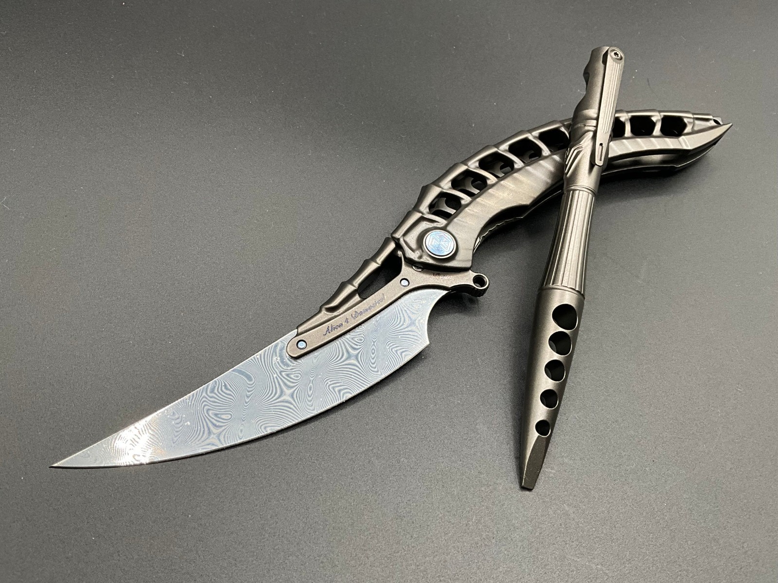 Rike Knife Alien 4 Frame Lock Flipper Knife 3.95 Rike Knife Alien 4 Frame Lock Flipper Knife 3.95