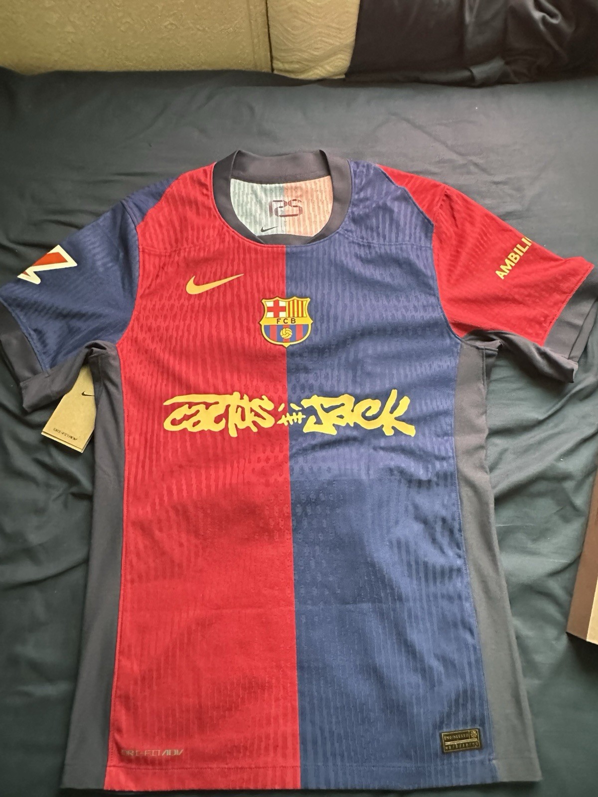 FC Barcelona X Cactus jack Jersey Home Player Edition FC Barcelona X Cactus jack Jersey Home Player Edition