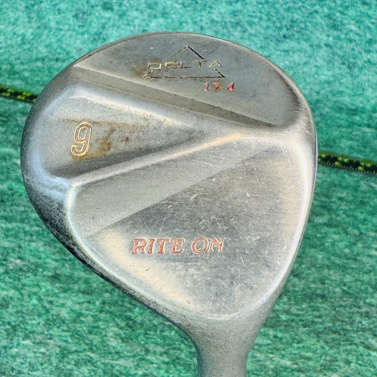 Vintage Delta 9 Fairway Wood Mens RH 174 Rite On PowerFlo Graphite USA Golf Club