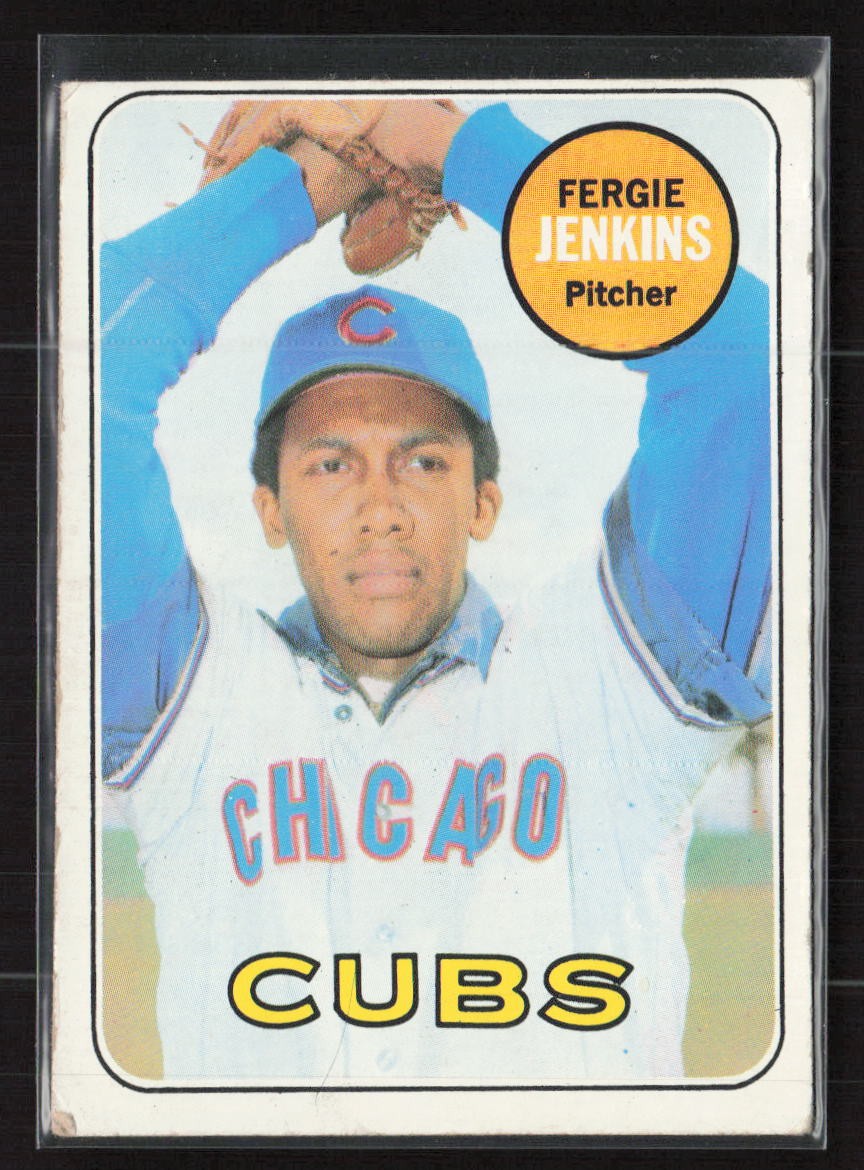 1969 Topps #640 Fergie Jenkins - VG/VG+ Set Break