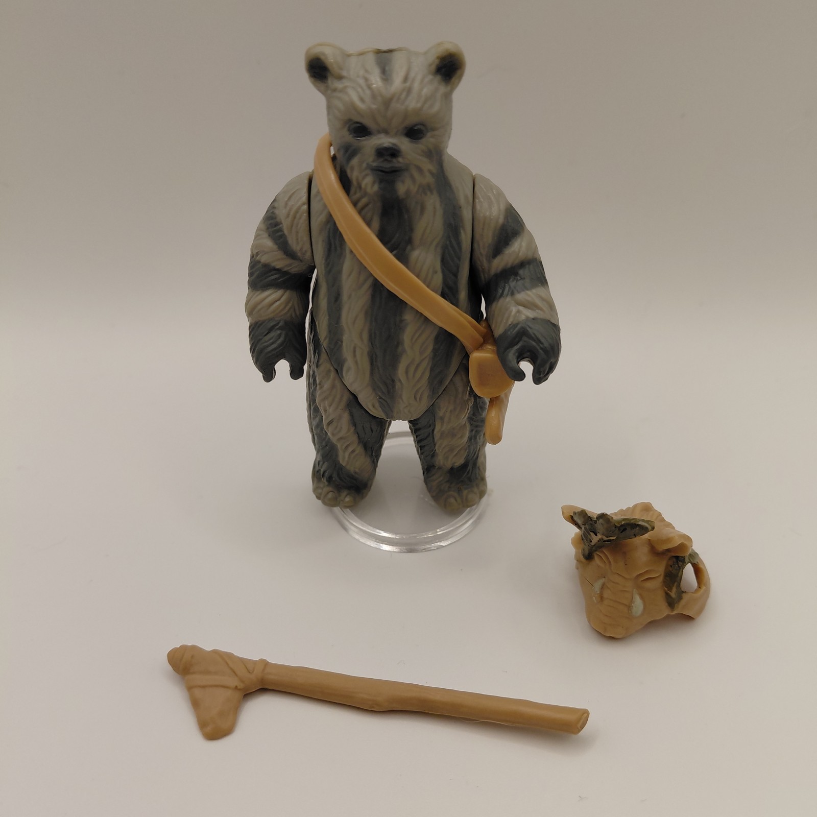 Vintage 1983 Kenner Star Wars Teebo Ewok Action Figure 100% Complete Original