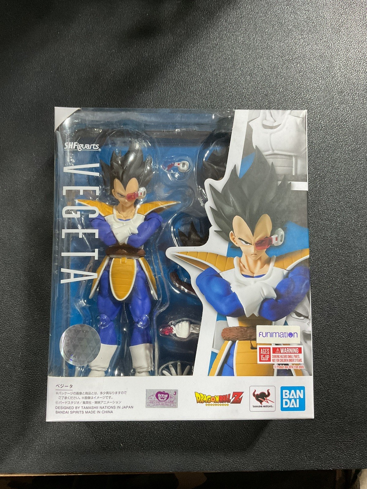 SH Figuarts Dragon Ball Z Saiyan Saga Scouter Vegeta 2.0 NEW SH Figuarts Dragon Ball Z Saiyan Saga Scouter Vegeta 2.0 NEW