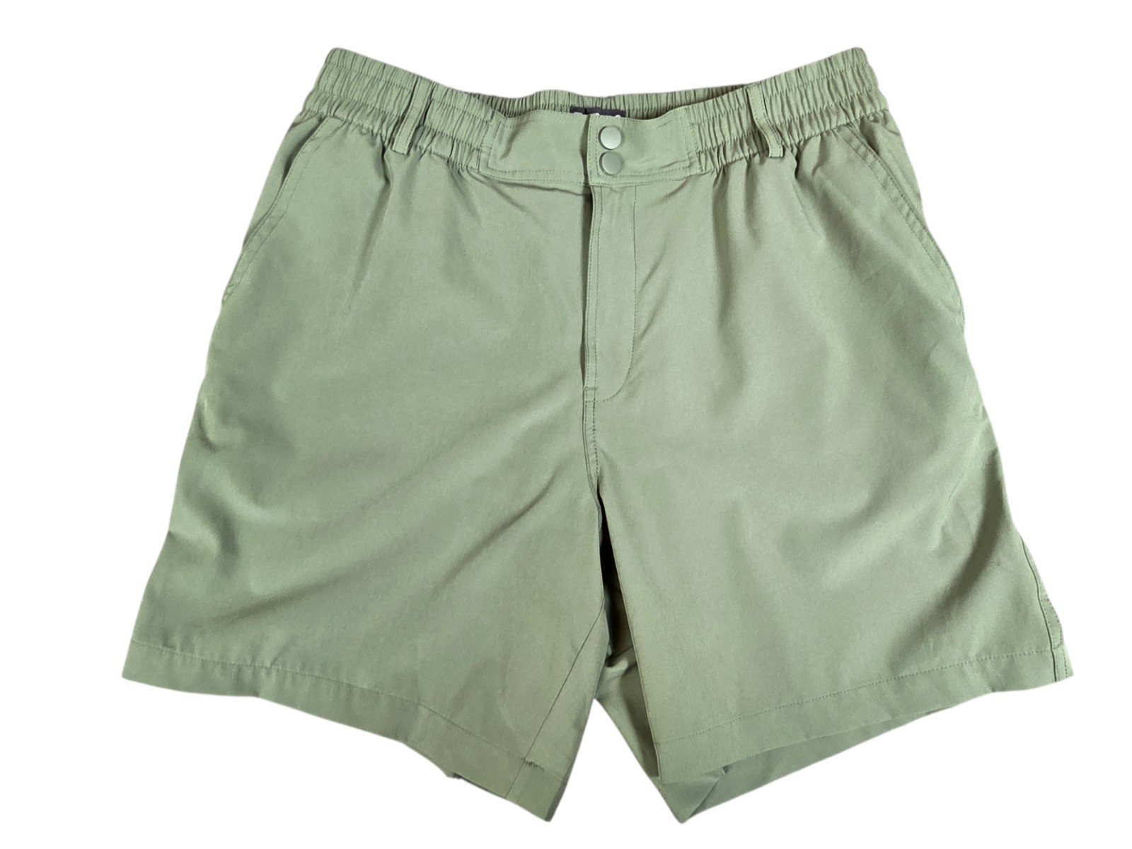 Burlebo Performance Flat Front Green Shorts Size - MEDIUM Burlebo Performance Flat Front Green Shorts Size - MEDIUM