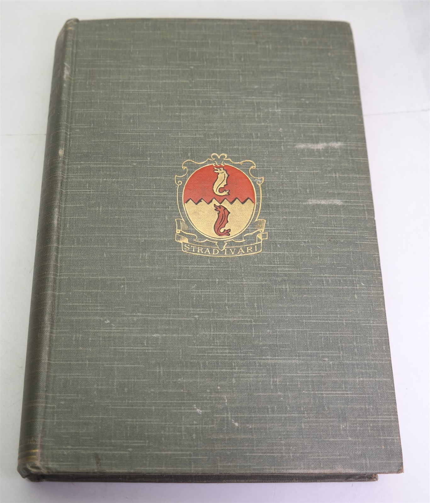 Vtg / Antique 1909 Antonio Stradivari HIS LIFE AND WORK Violin book Hill 