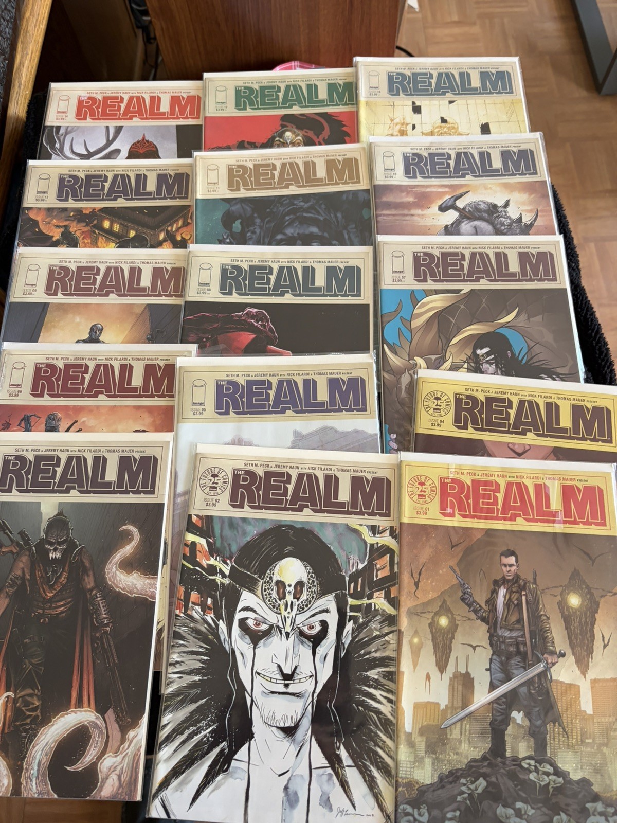 The Realm #1-15 Complete Series (2017) Image Comics Nm Avg Comic The Realm #1-15 Complete Series (2017) Image Comics Nm Avg Comic