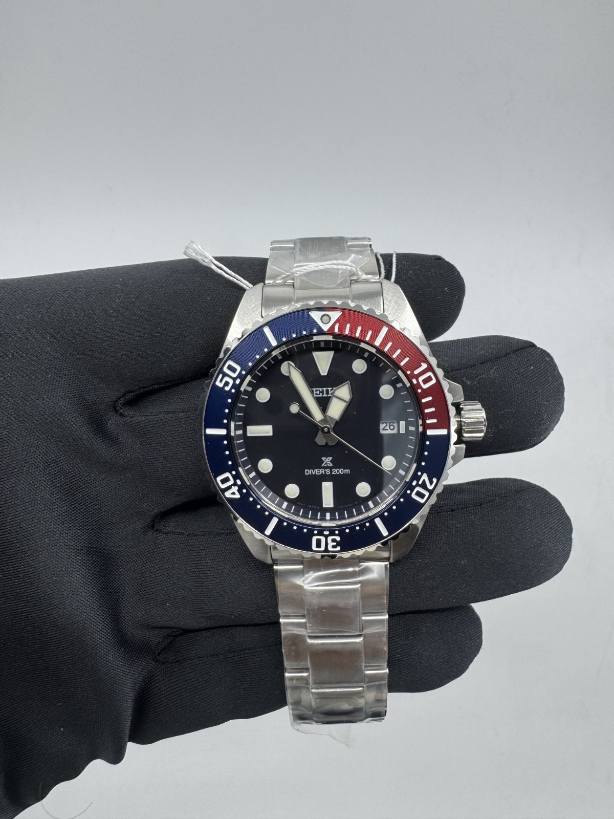 Seiko Prospex Sea 41 MM SS Solar Diver Blue Dial Diver\'s Watch SNE595P1