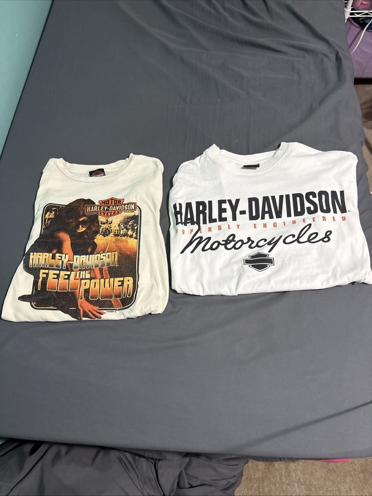 2-Piece Distressed Vintage Harley Lot