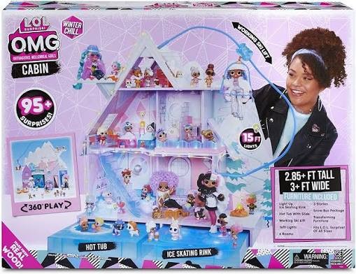 NEW Factory Sealed L.O.L. Surprise Winter Disco Chalet Dollhouse MGA 562207