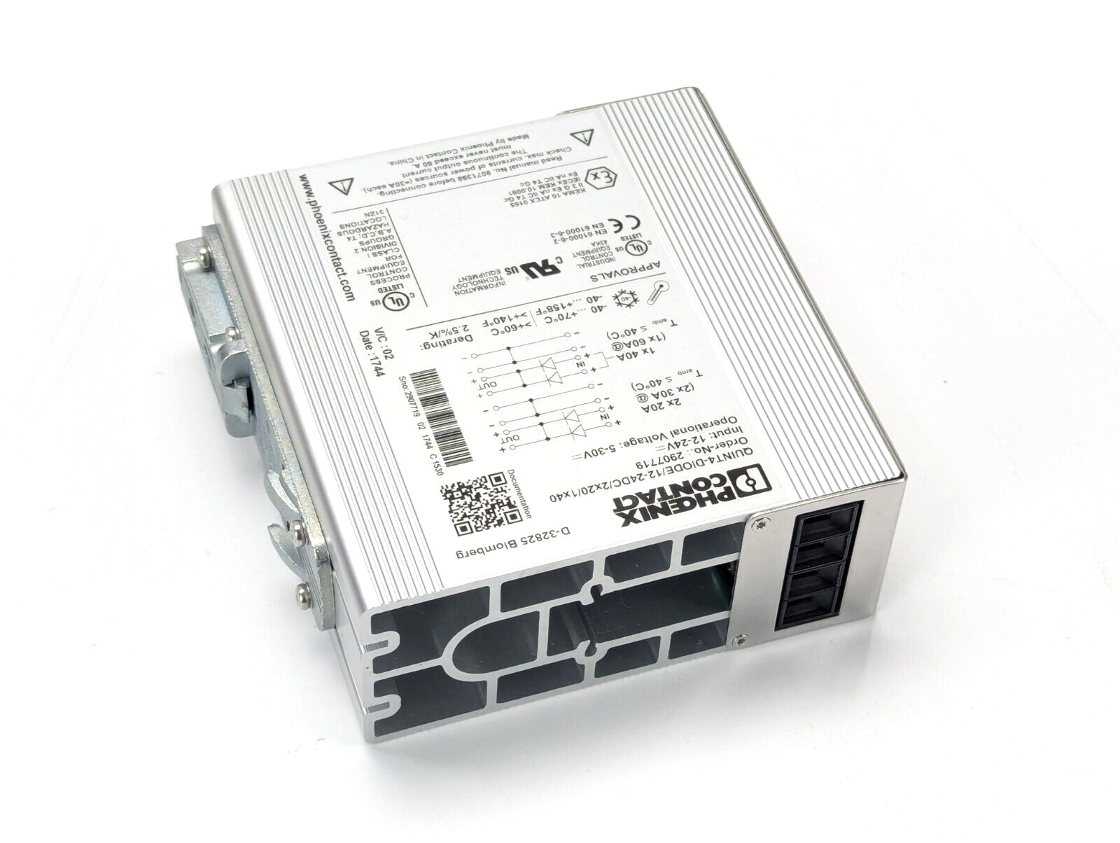 Phoenix QUINT4-DIODE/12-24DC/2X20/1X40 2907719 Power Supply *NEW* Phoenix QUINT4-DIODE/12-24DC/2X20/1X40 2907719 Power Supply *NEW*