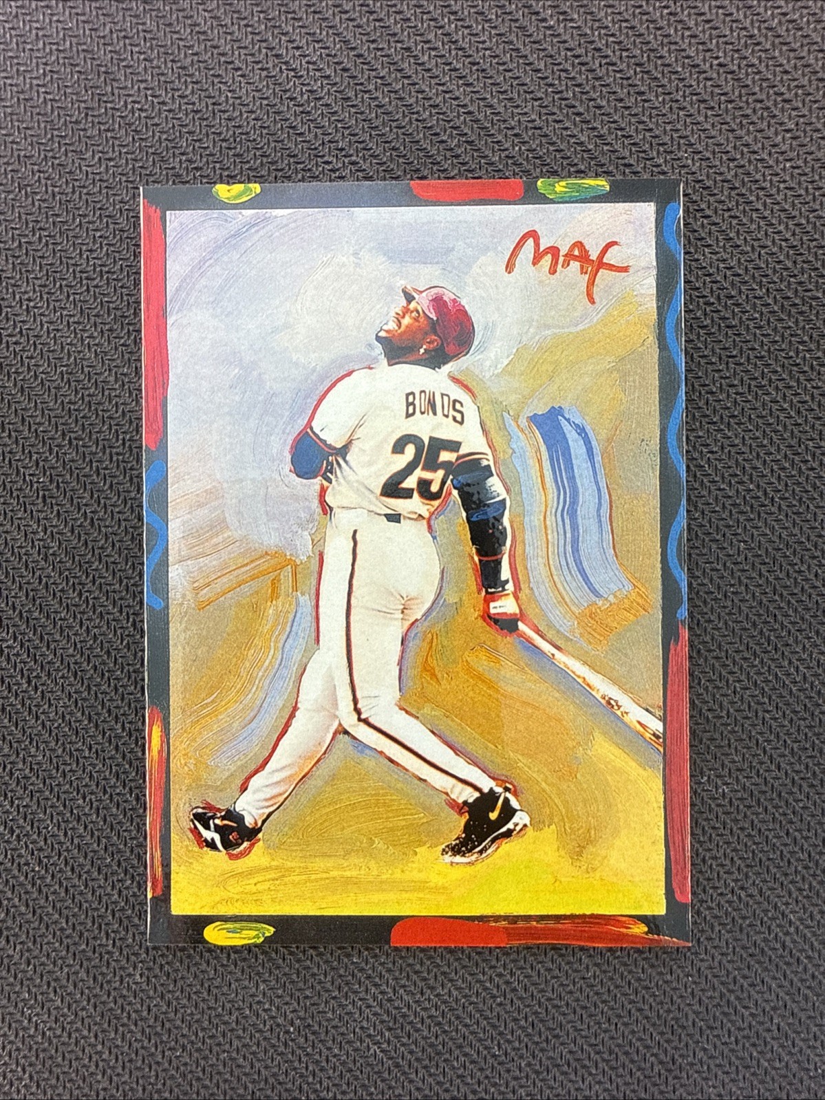 1997 Topps Gallery Barry Bonds Peter Max Giants NM-MT