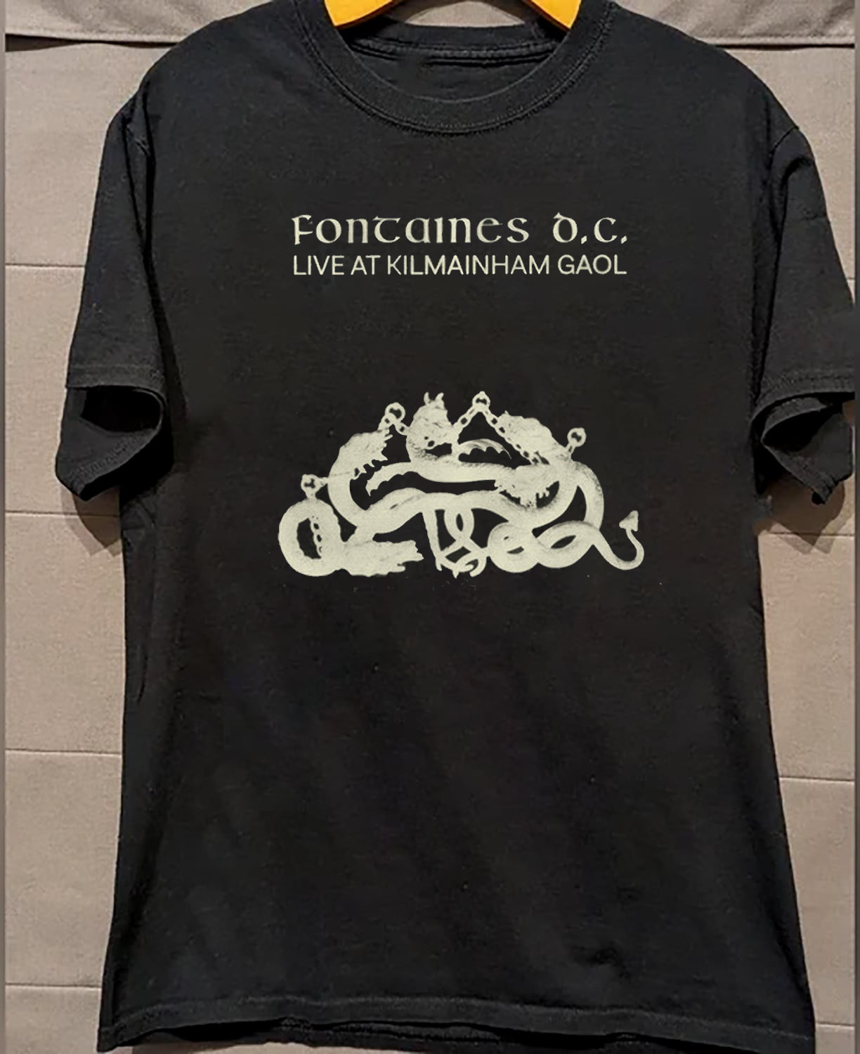 HOT Fontaines D.C. Band Black Cotton Shirt Full size S-5XL H82