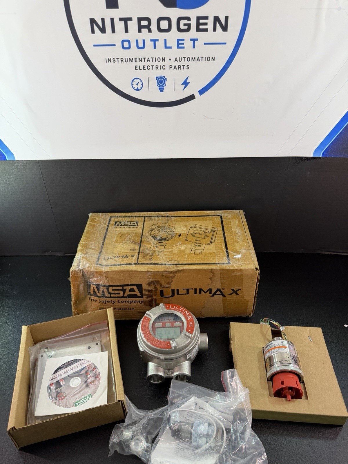 MSA Ultima XE O2 Gas Monitor 0-25% A-ULTIMAX-XP-E-14-U-3-S-2 3-Wire NEW