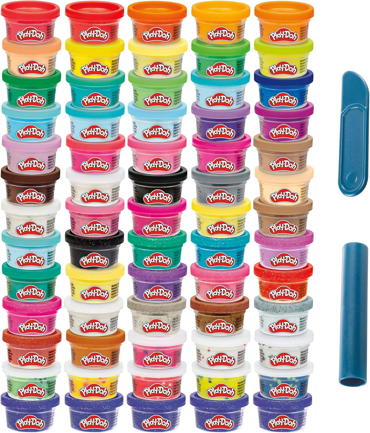 Play-Doh Ultimate Color Collection 65-Pack of 1-Oz Cans, Includes Sparkle, Confe Play-Doh Ultimate Color Collection 65-Pack of 1-Oz Cans, Includes Sparkle, Confe