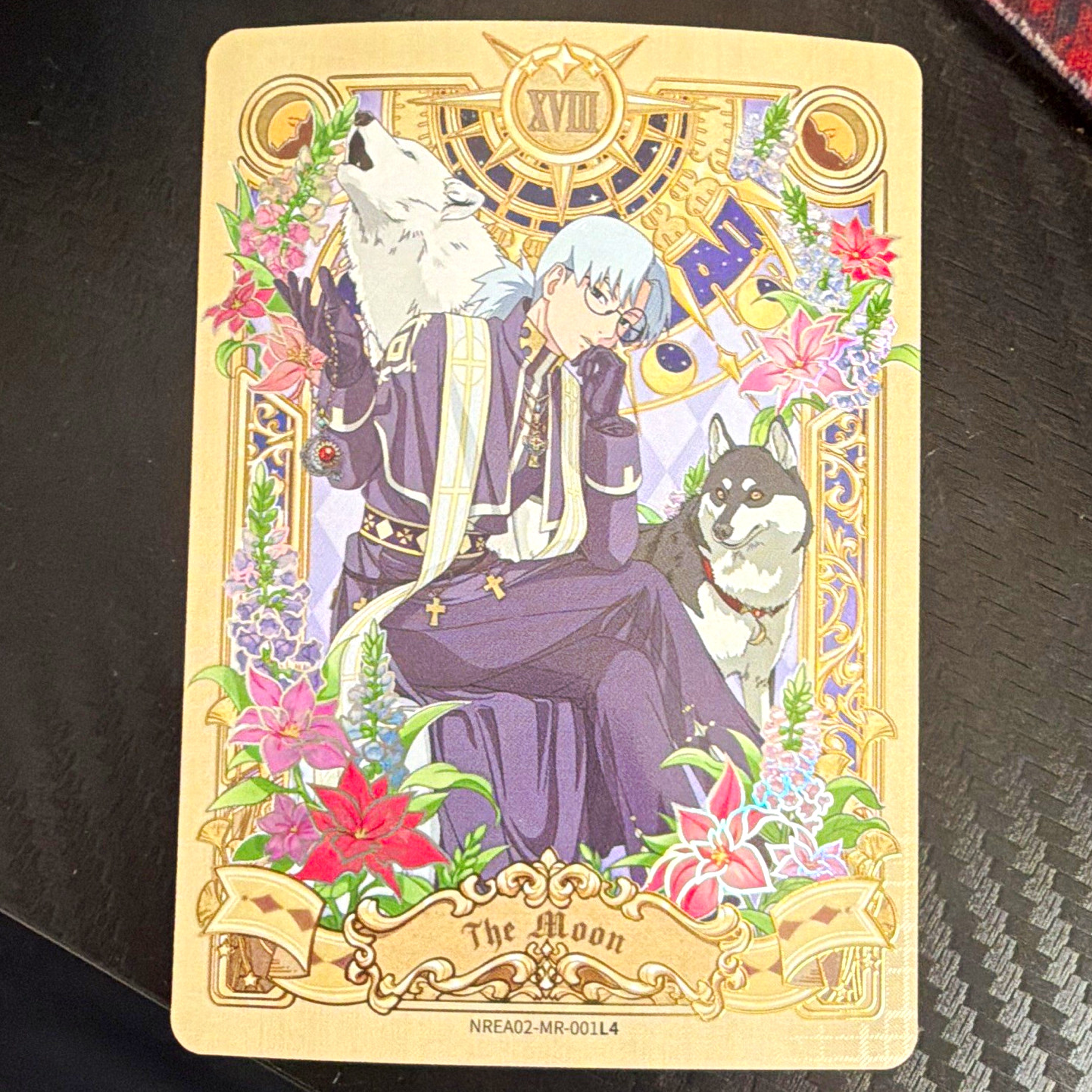 NIGHT The Moon XVIII Hologram Non-Sport Trading Card NREA02 Anime Card