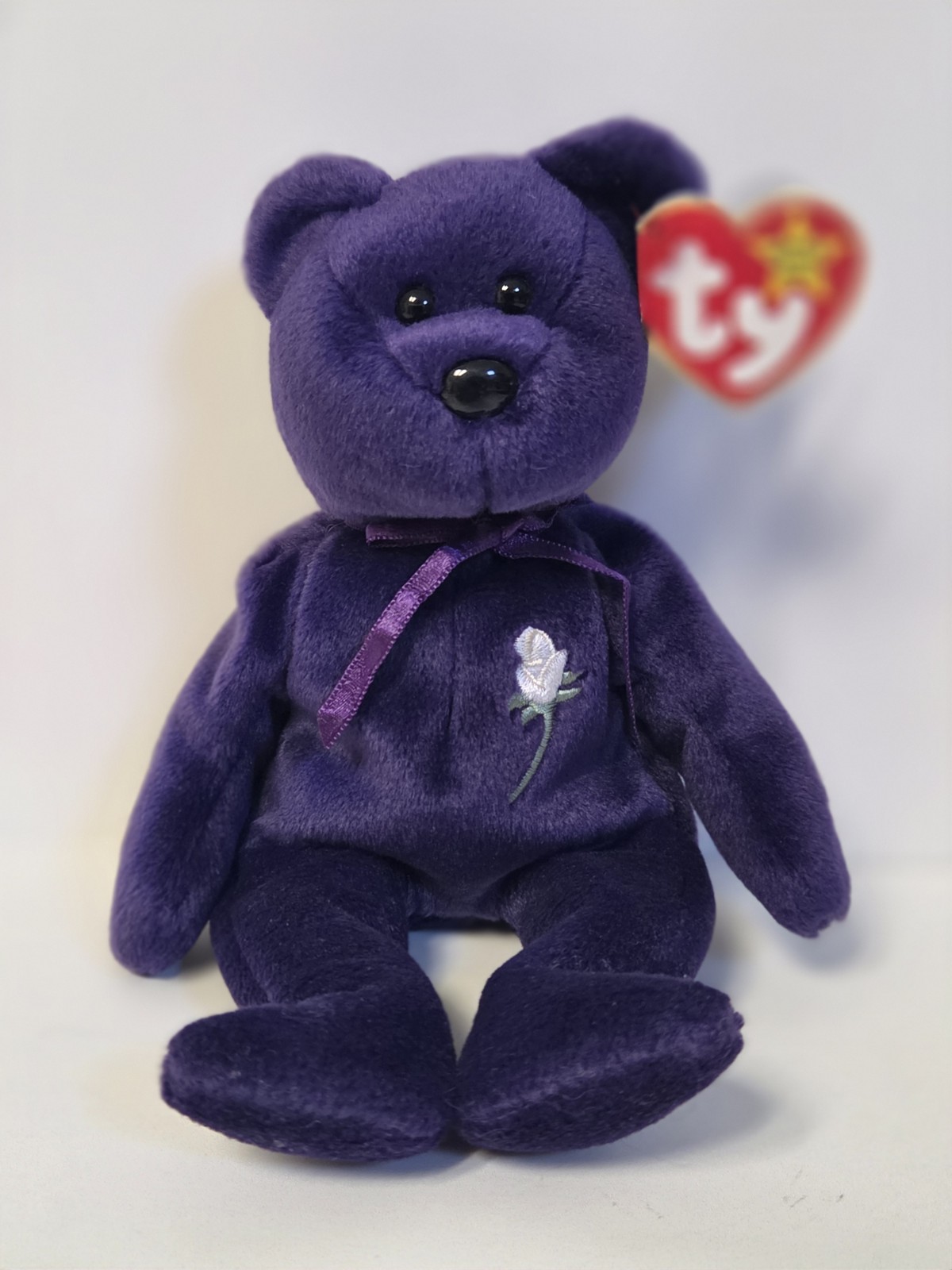 Ty Beanie Babies Princess Purple Bear Plush Vintage 1997 Ages 3+ Kids Toy Ty Beanie Babies Princess Purple Bear Plush Vintage 1997 Ages 3+ Kids Toy