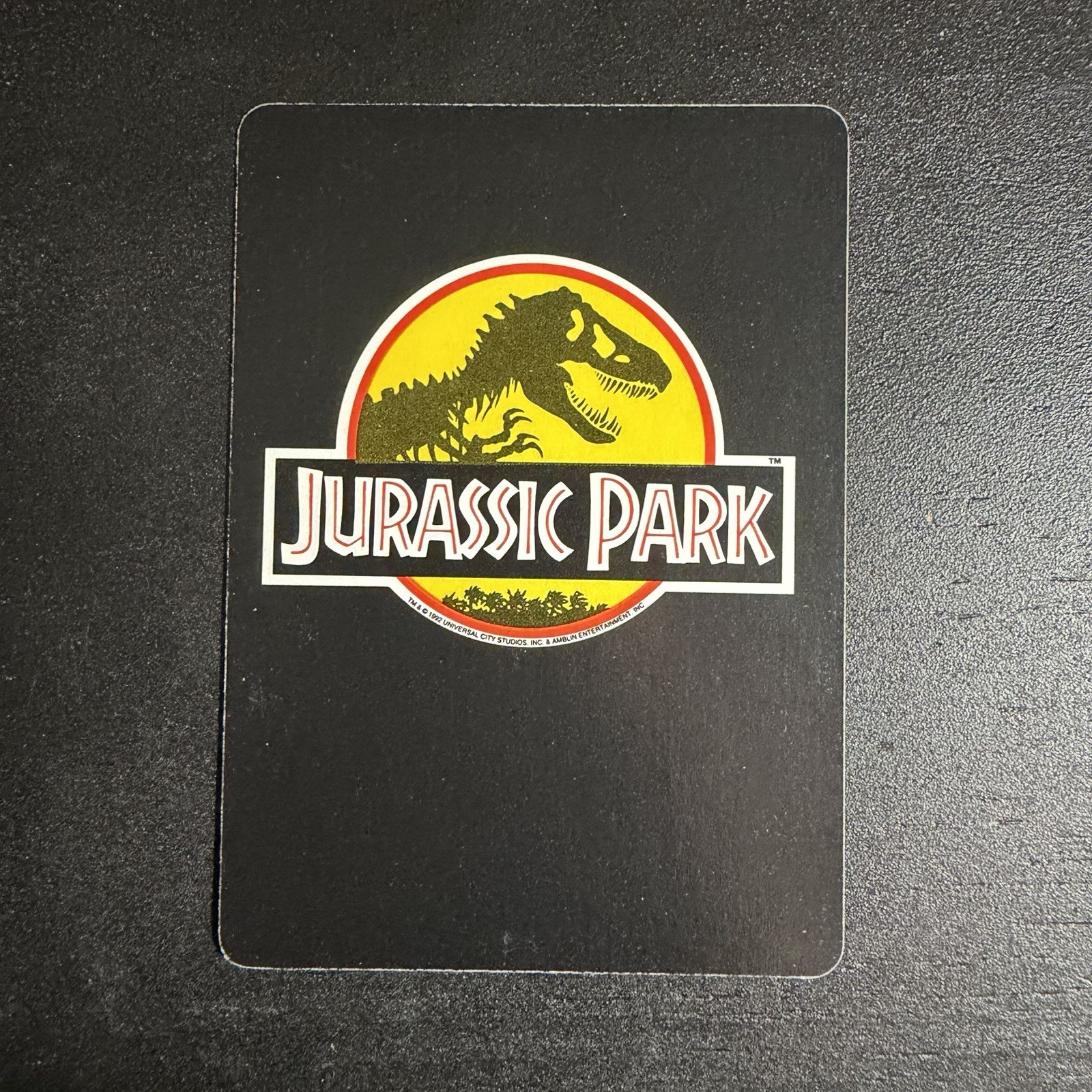 VTG Jurassic Park Single Swap Playing Card VTG Jurassic Park Single Swap Playing Card