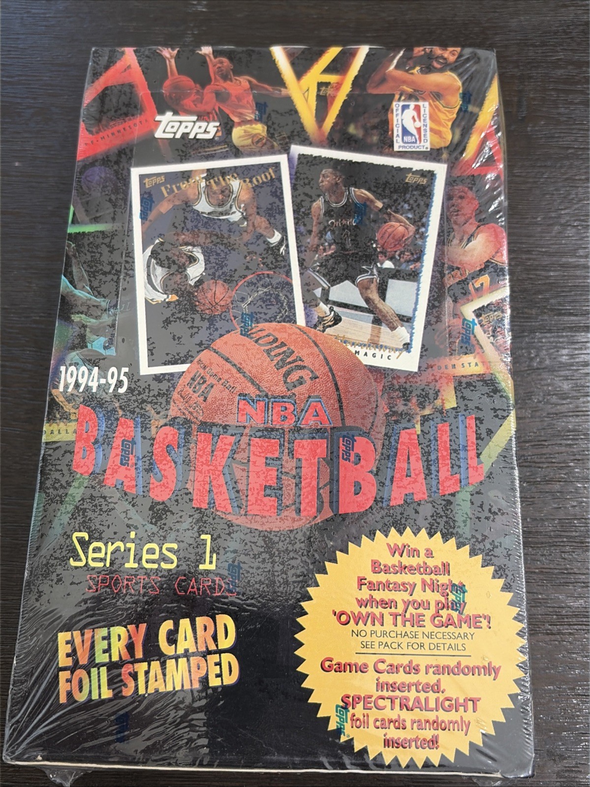 1994-95 Topps NBA Basketball Cards Series 1 - Sealed Box