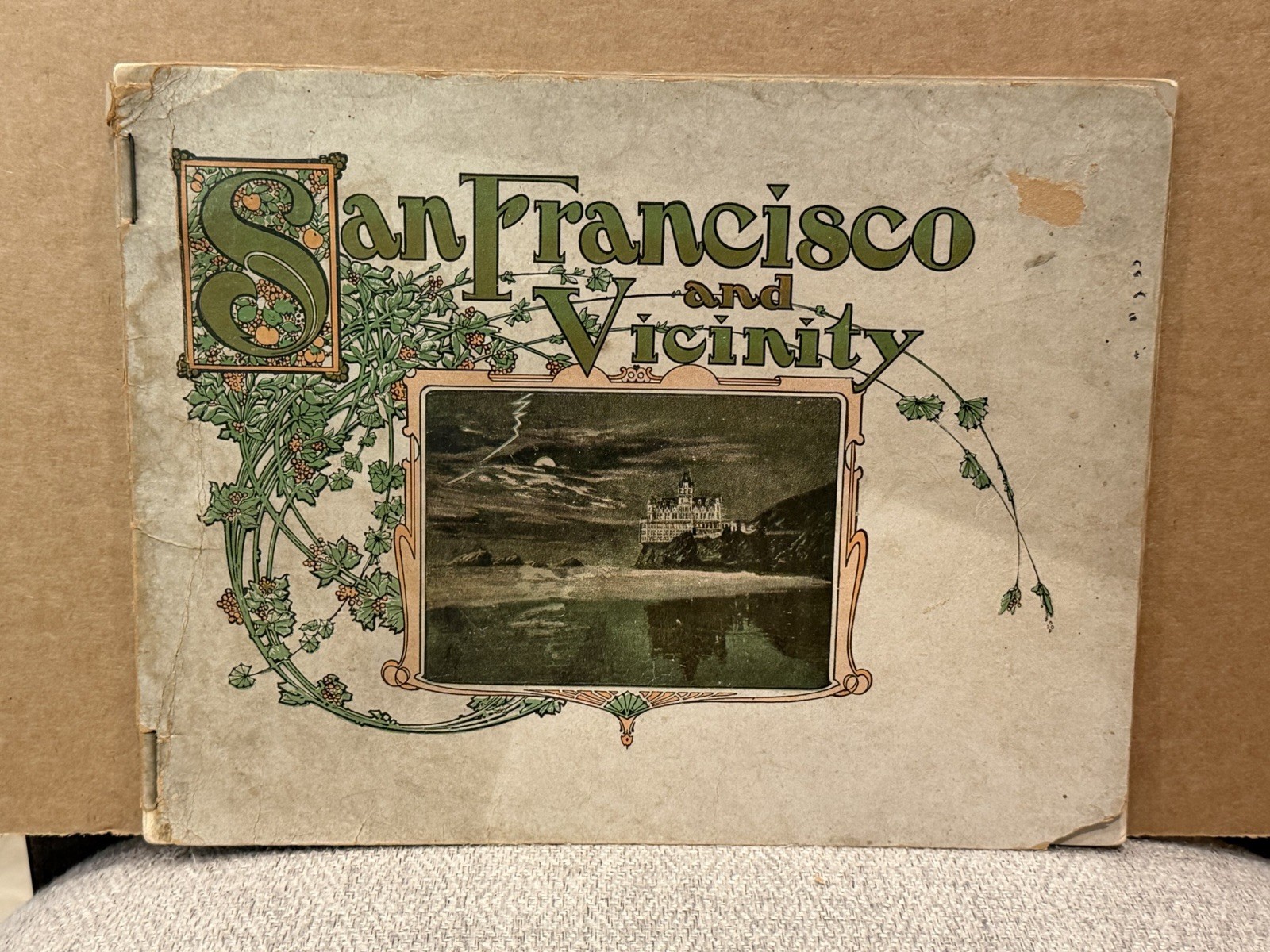 Vintage 1904 San Francisco and Vicinity Photo History Softcover Book Vintage 1904 San Francisco and Vicinity Photo History Softcover Book