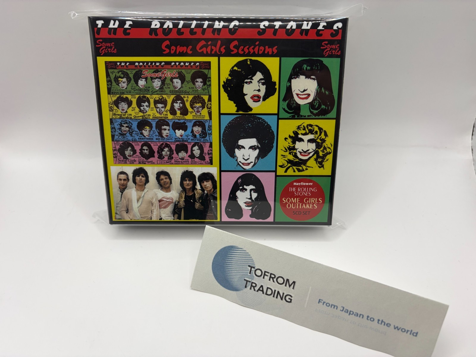 【NEW】THE ROLLING STONES SOME GIRLS SESSIONS 5CD in France Paris 1977-1978