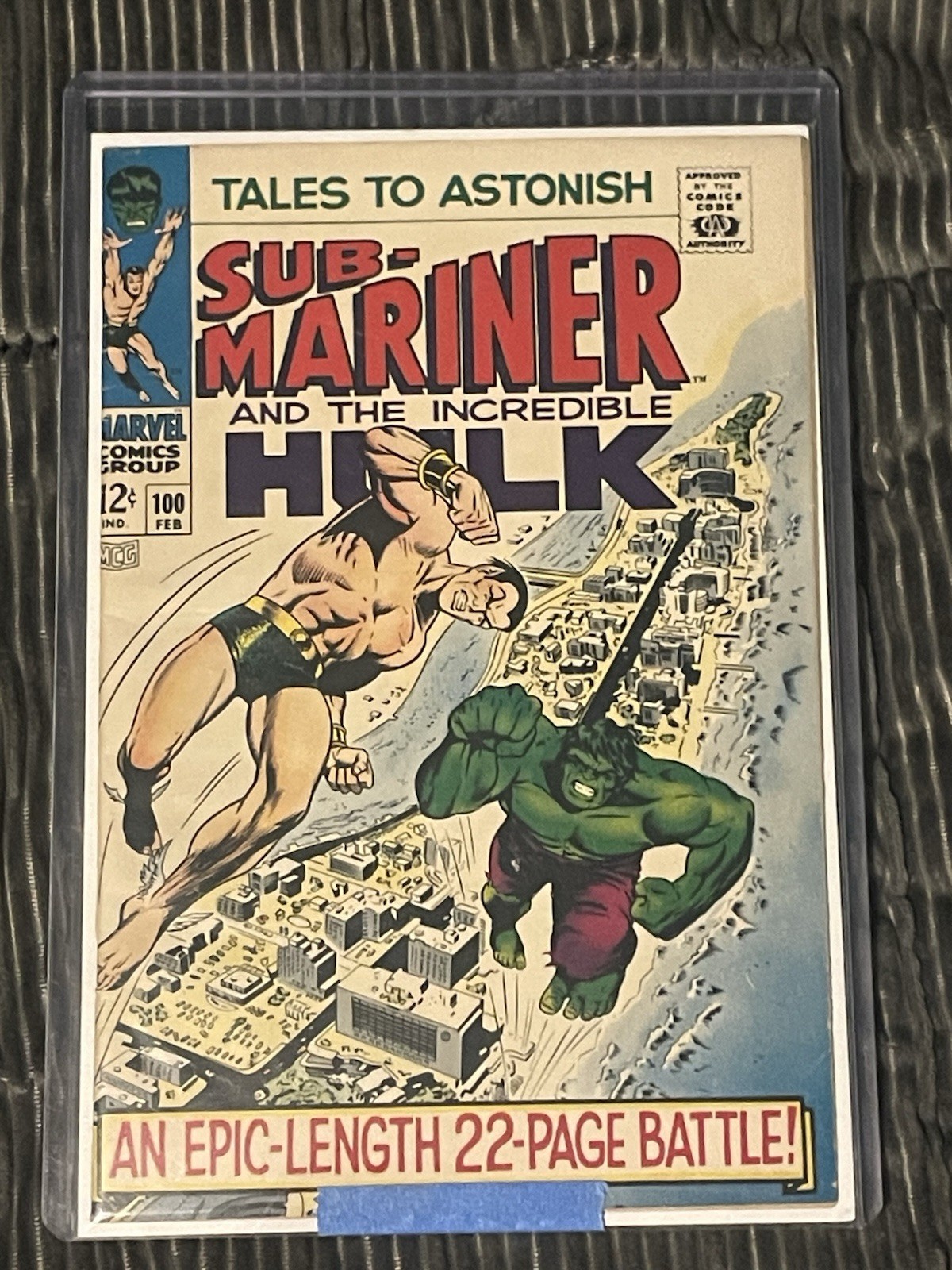 Tales To Astonishing #100, Sub-Mariner and The Incredible Hulk Tales To Astonishing #100, Sub-Mariner and The Incredible Hulk