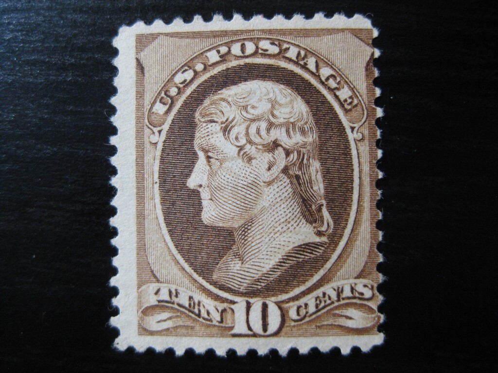 UNITED STATES Sc. #150 scarce mint no gum stamp SCV $850.00 UNITED STATES Sc. #150 scarce mint no gum stamp SCV $850.00
