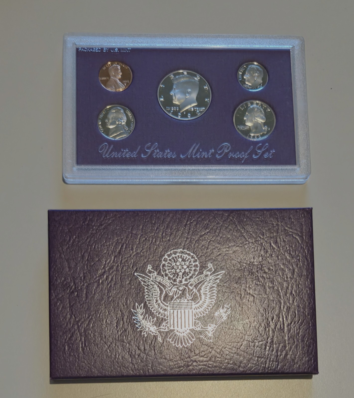 1992 S PROOF Set in Original Box US Mint with COA (5 Coins)