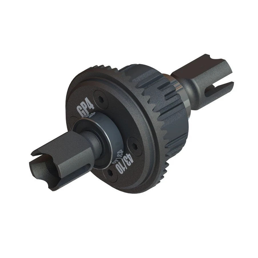 ARRMA ARA310990 Limited Slip Front Rear Differential 43T GP4 5mm 10K 6S EXB