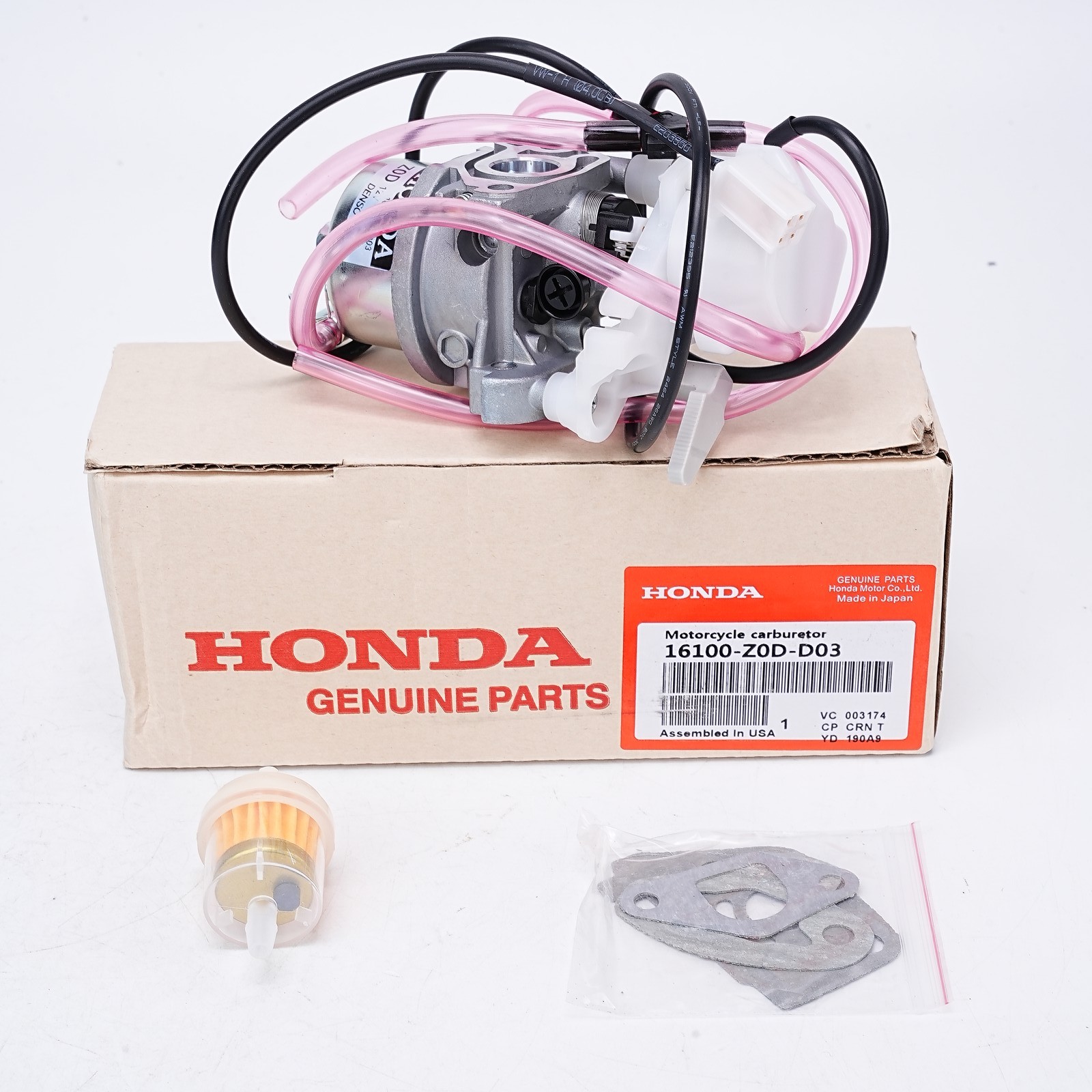 OEM FOR HONDA EU2000 EU2000I EB2000I CARBURETOR POWER GENERATOR 16100Z0DD03 NEW OEM FOR HONDA EU2000 EU2000I EB2000I CARBURETOR POWER GENERATOR 16100Z0DD03 NEW