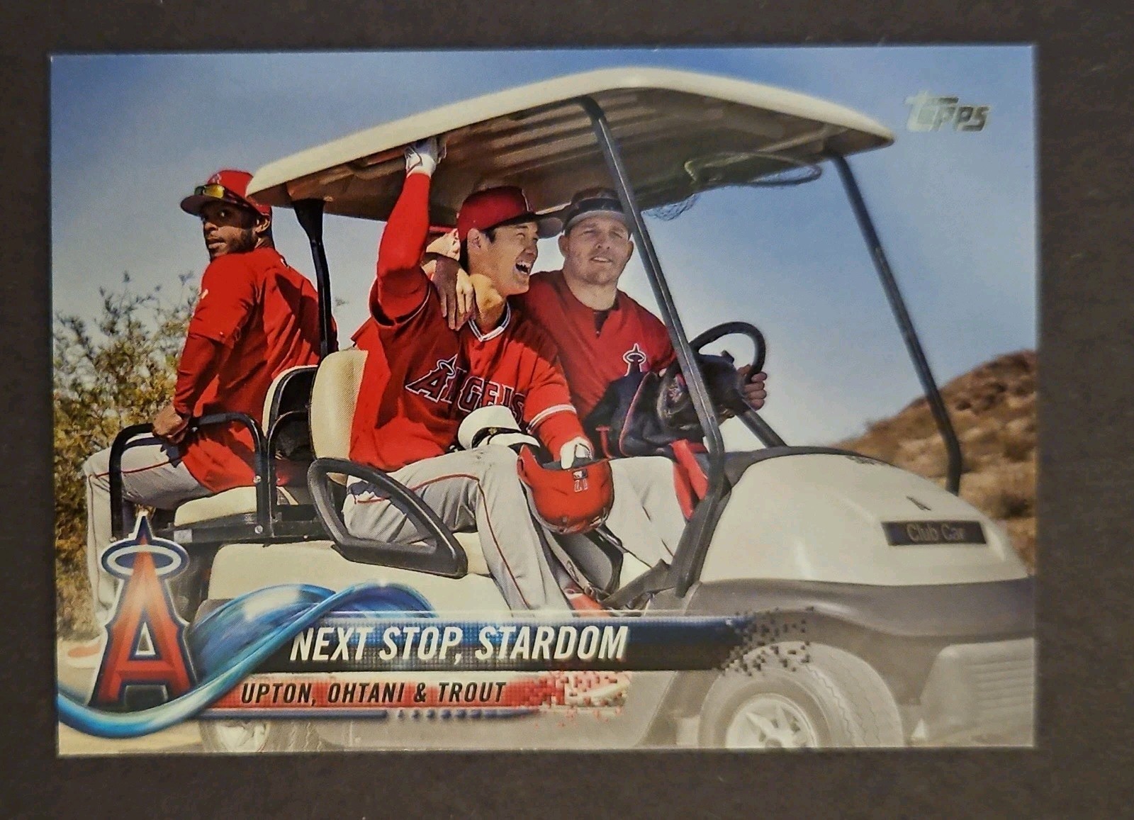 2018 Topps Update Series - Mike Trout, Shohei Ohtani, Justin Upton #US158 (RC)