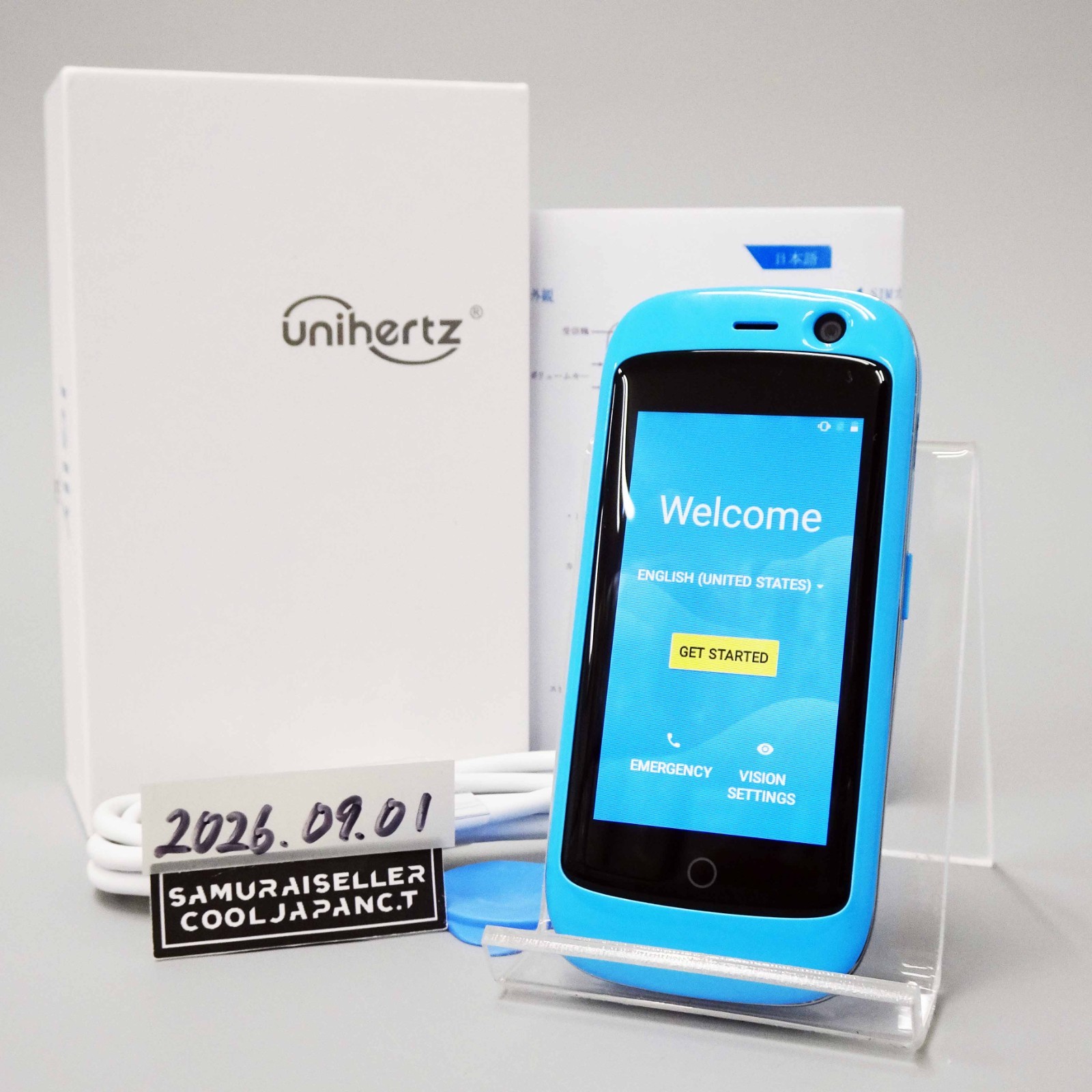 Unihertz Jelly Pro 4G smartphone 2GB RAM 16GB ROM Android 7.0 Nougat Japan Used