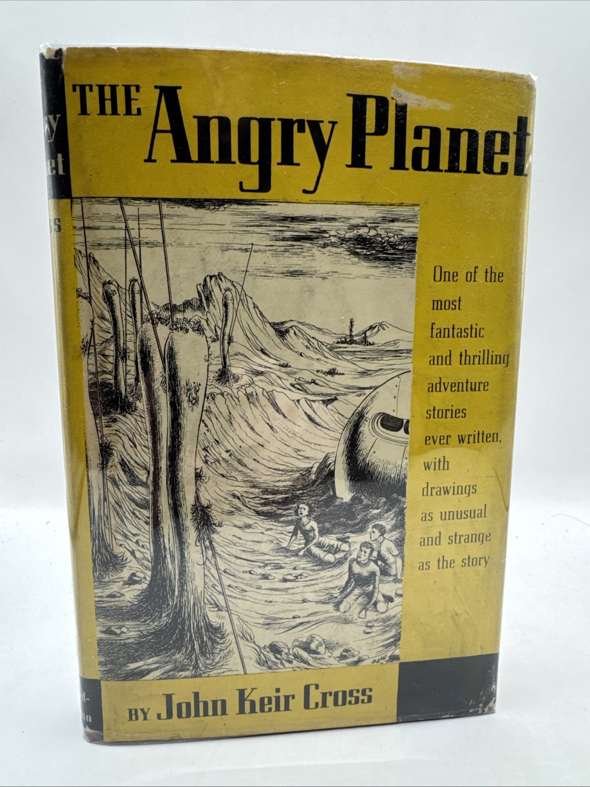 The Angry Planet by John Keir Cross 1946 FIRST ED DJ SLIP COVER MV The Angry Planet by John Keir Cross 1946 FIRST ED DJ SLIP COVER MV