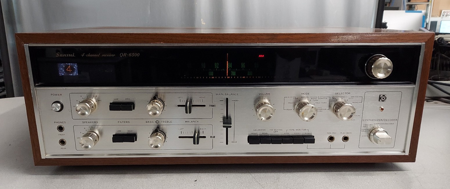 Sansui QR-6500 4 Channel AM/FM Receiver
