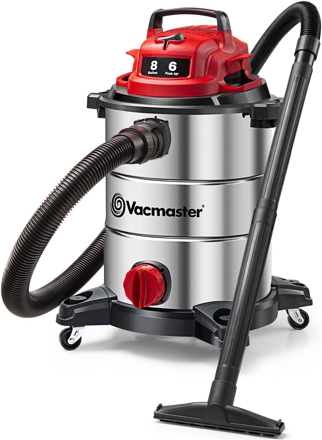 Vacmaster VOC812SF 1101 8-Gallon Premium Stainless Steel Wet/Dry Vacuum Vacmaster VOC812SF 1101 8-Gallon Premium Stainless Steel Wet/Dry Vacuum