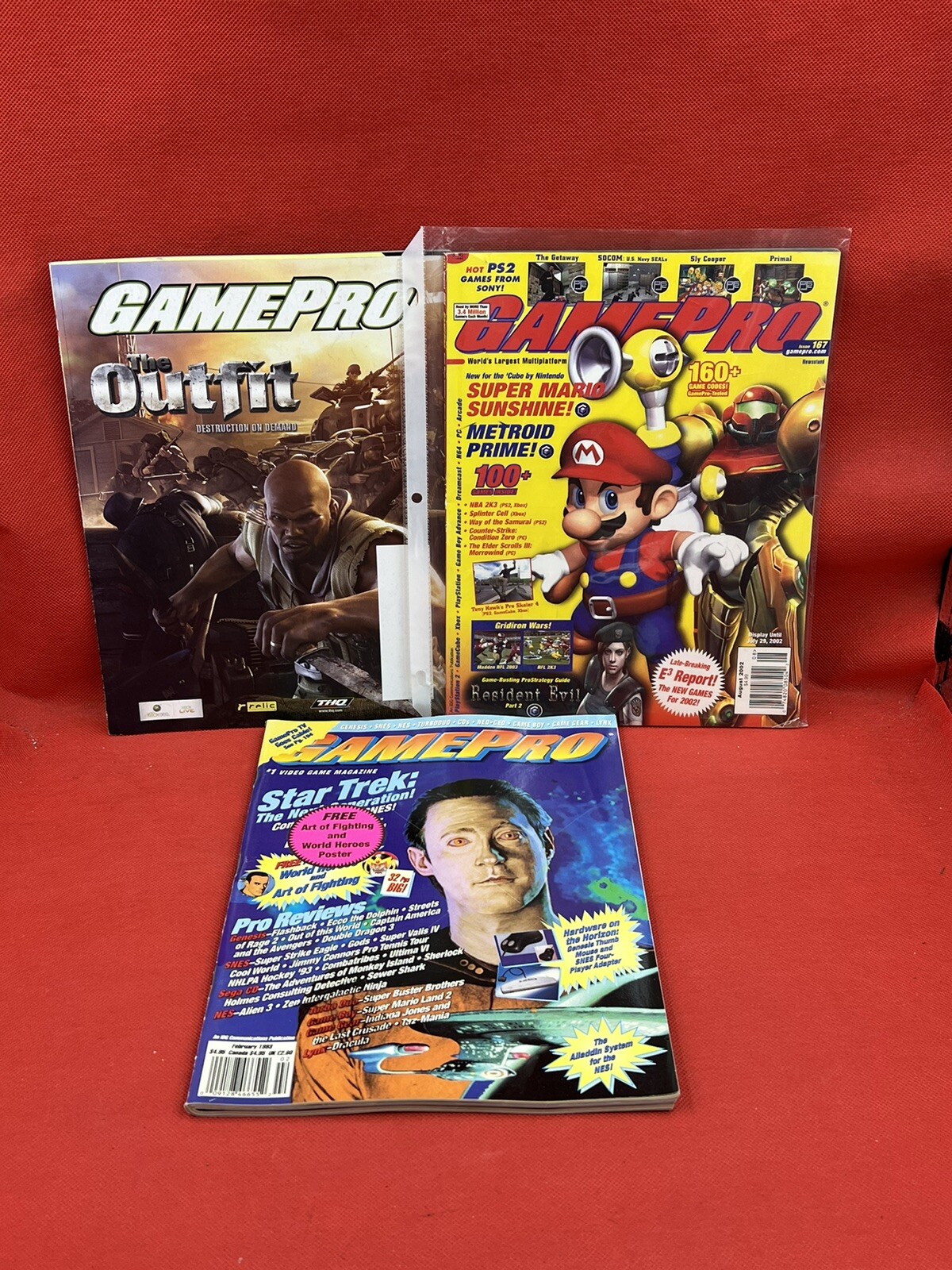 Gamepro Gaming Magazine 1990s Lot Of 3 Gamepro Gaming Magazine 1990s Lot Of 3