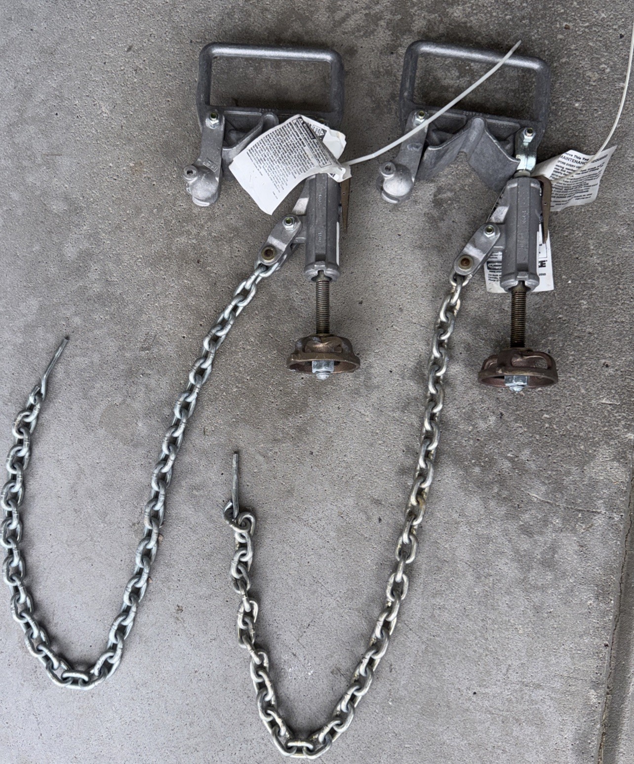 2 NEW CHANCE 600-1549 Ground Cluster Bar 6