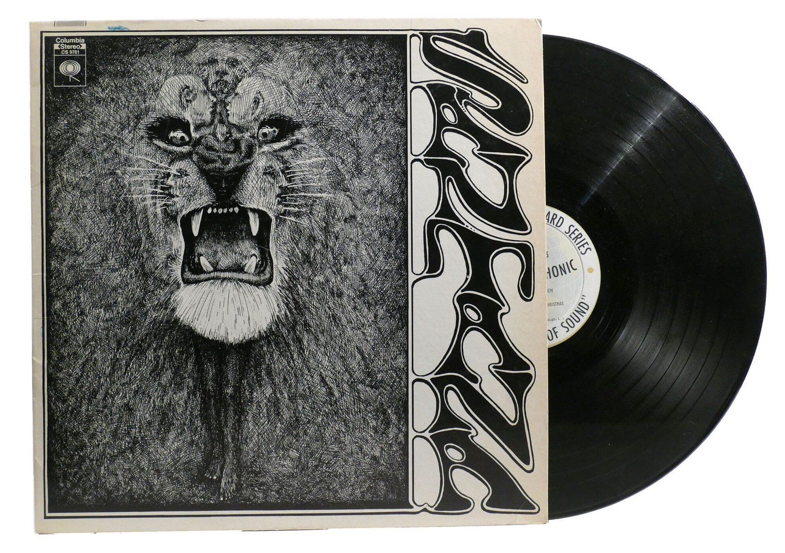 Santana SANTANA SELF-TITLED VINYL LP Cs 9781
