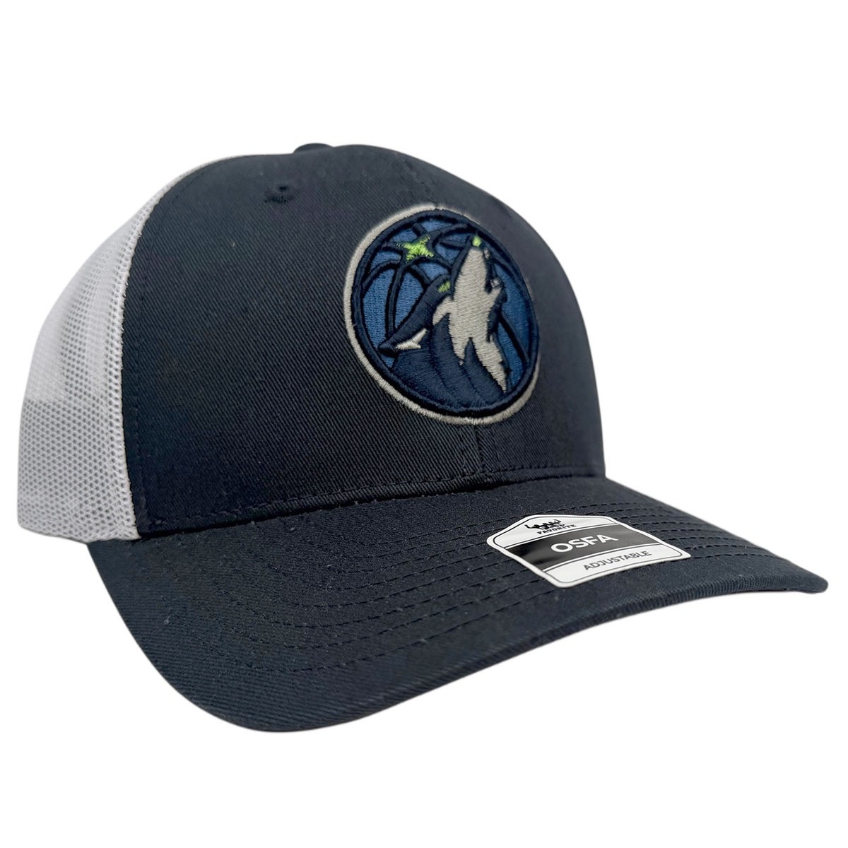 NBA Minnesota Timberwolves Trucker Hat Snapback Adjustable Mesh Cap Adult OS NWT