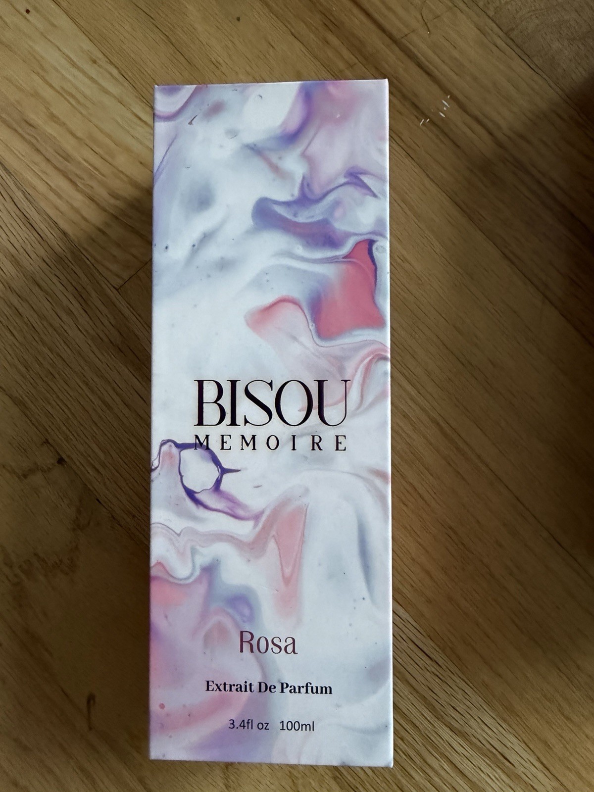 Unisex Bisou Memoire’s Rosa Extrait de Parfum in 3.4 fl oz/100 mL
