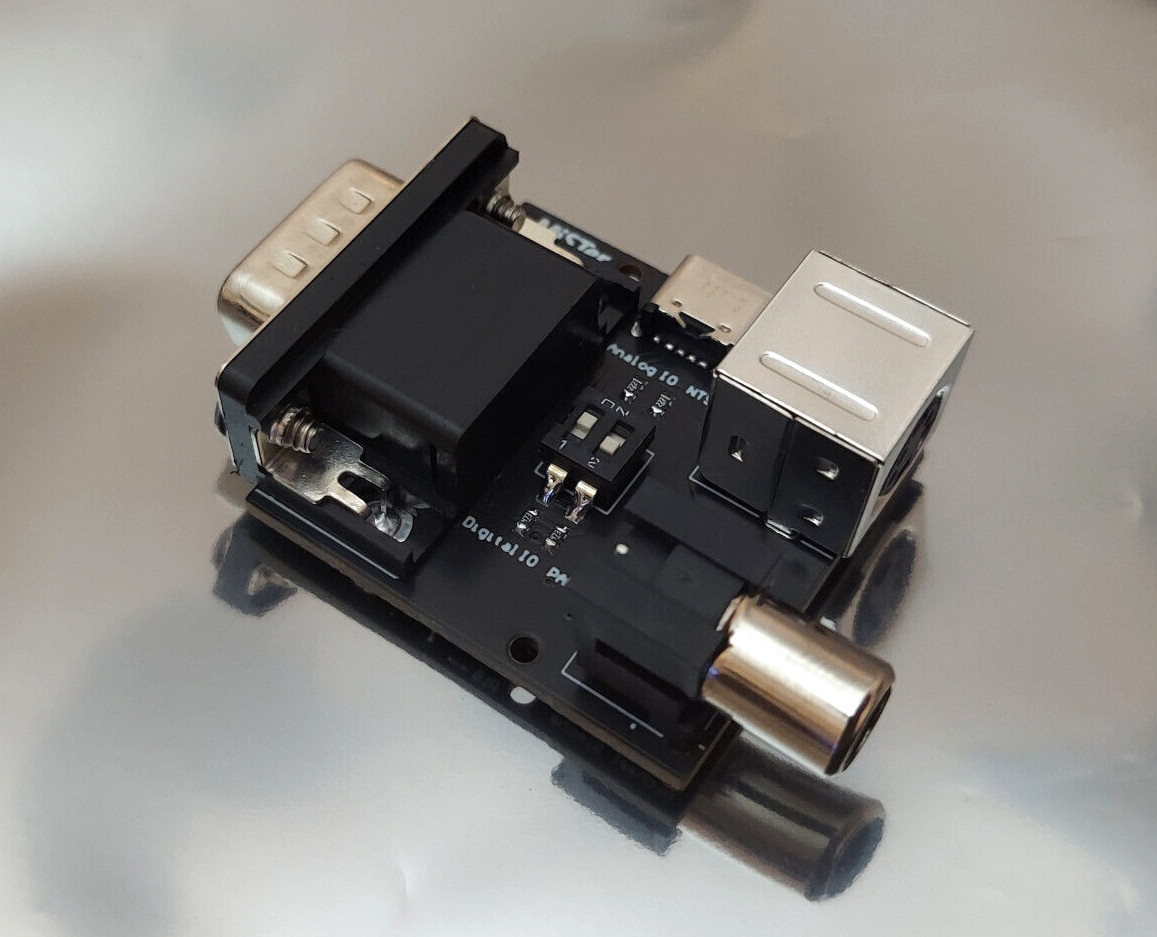 MiSTer FPGA Active Y/C Composite and S-Video Adapter w/ Case MiSTer FPGA Active Y/C Composite and S-Video Adapter w/ Case