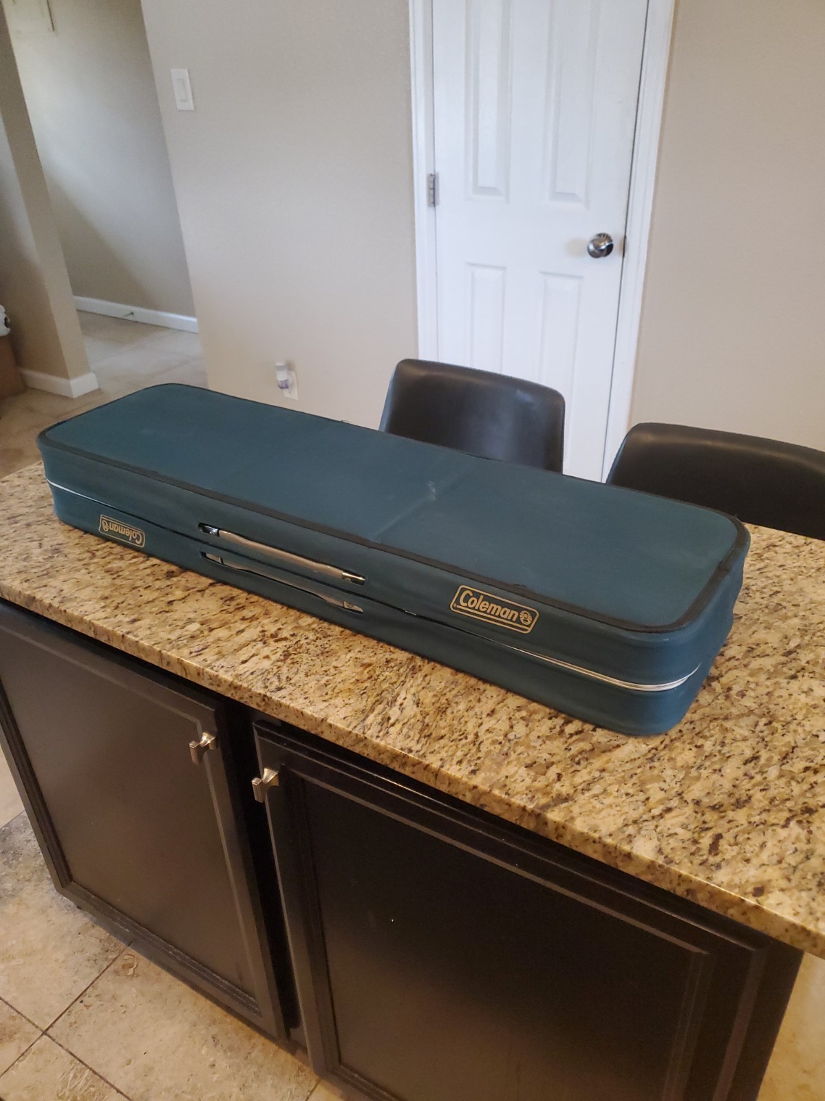 RARE Coleman Pack-Away Portable Folding Camp Set w/Table And Benches- SHIPS FREE RARE Coleman Pack-Away Portable Folding Camp Set w/Table And Benches- SHIPS FREE