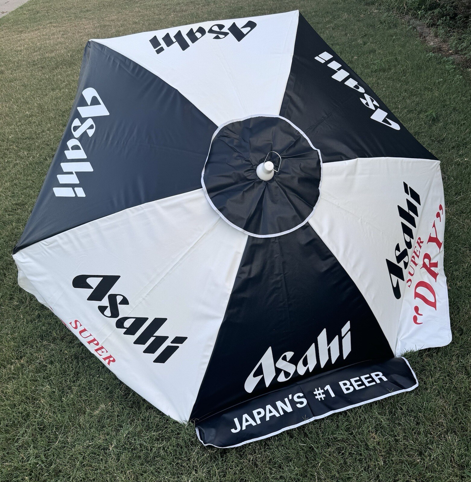 🔥⛱️ RARE ASAHI Patio Umbrella 7 foot BEER NOS 2014 Market Style NEW Bar ⛱️🔥 🔥⛱️ RARE ASAHI Patio Umbrella 7 foot BEER NOS 2014 Market Style NEW Bar ⛱️🔥