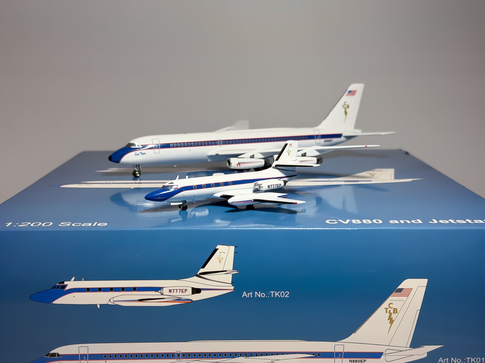 InFlight200 1:200 Elvis Presley Private Convair N880EP