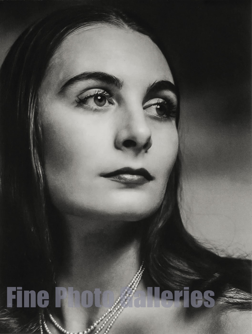 1946/76 Vintage RICKI SOMA HUSTON Model By PHILIPPE HALSMAN Duotone On 12x16