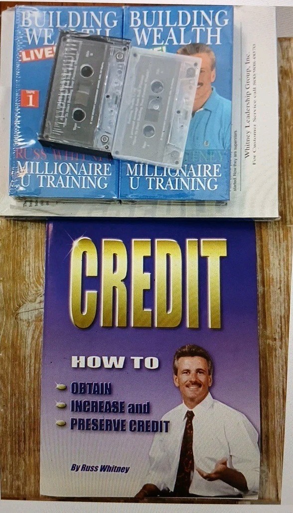 Building Wealth By Russ Whitney Complete Set Sealed VHS Cassettes Building Wealth By Russ Whitney Complete Set Sealed VHS Cassettes