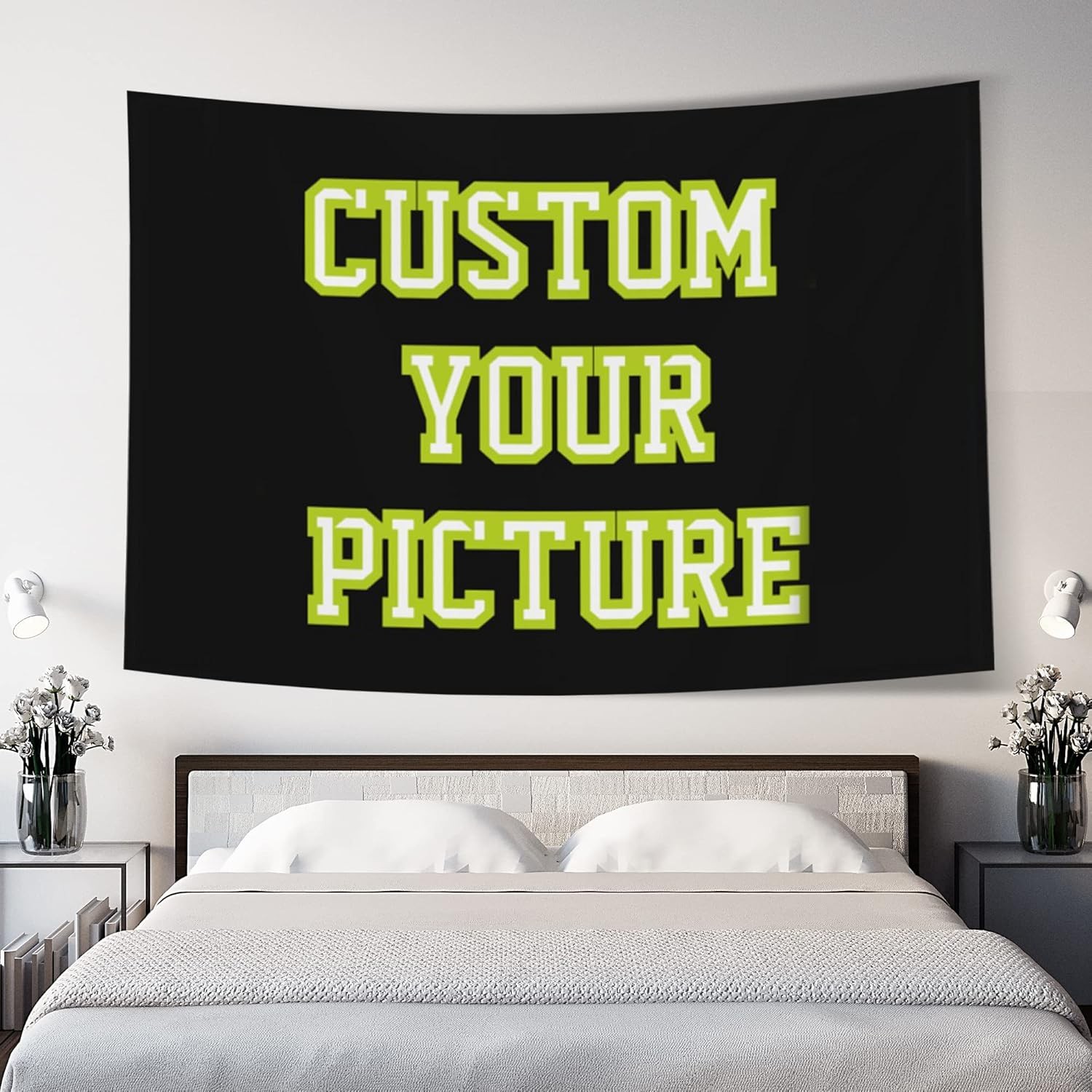 Custom Tapestry Upload Images Personalized Custom Tapestry for Home & Room Decor