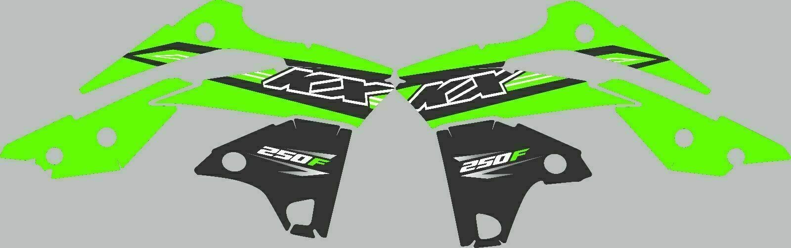 2013-2016 Kawasaki KX250f Shroud Graphics Decal