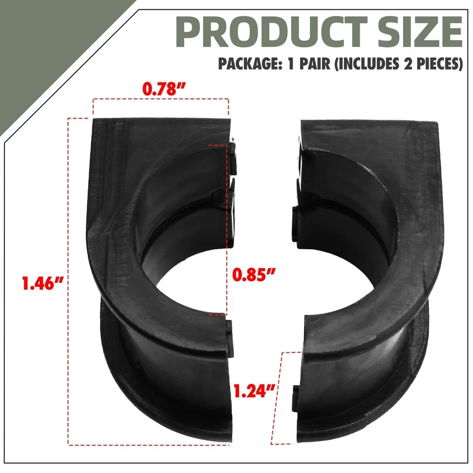 TonGass Aftermarket Parts for Polaris Sportsman Upper Steering Stem Bushing f...