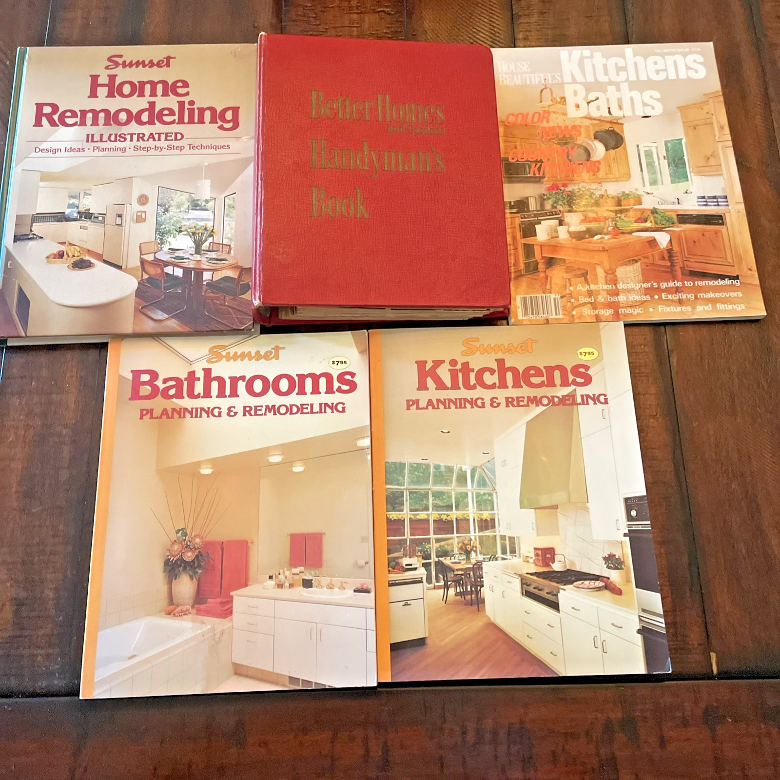 Vintage Sunset Bathrooms Kitchens Remodeling Handyman House Beautiful Lot of 5