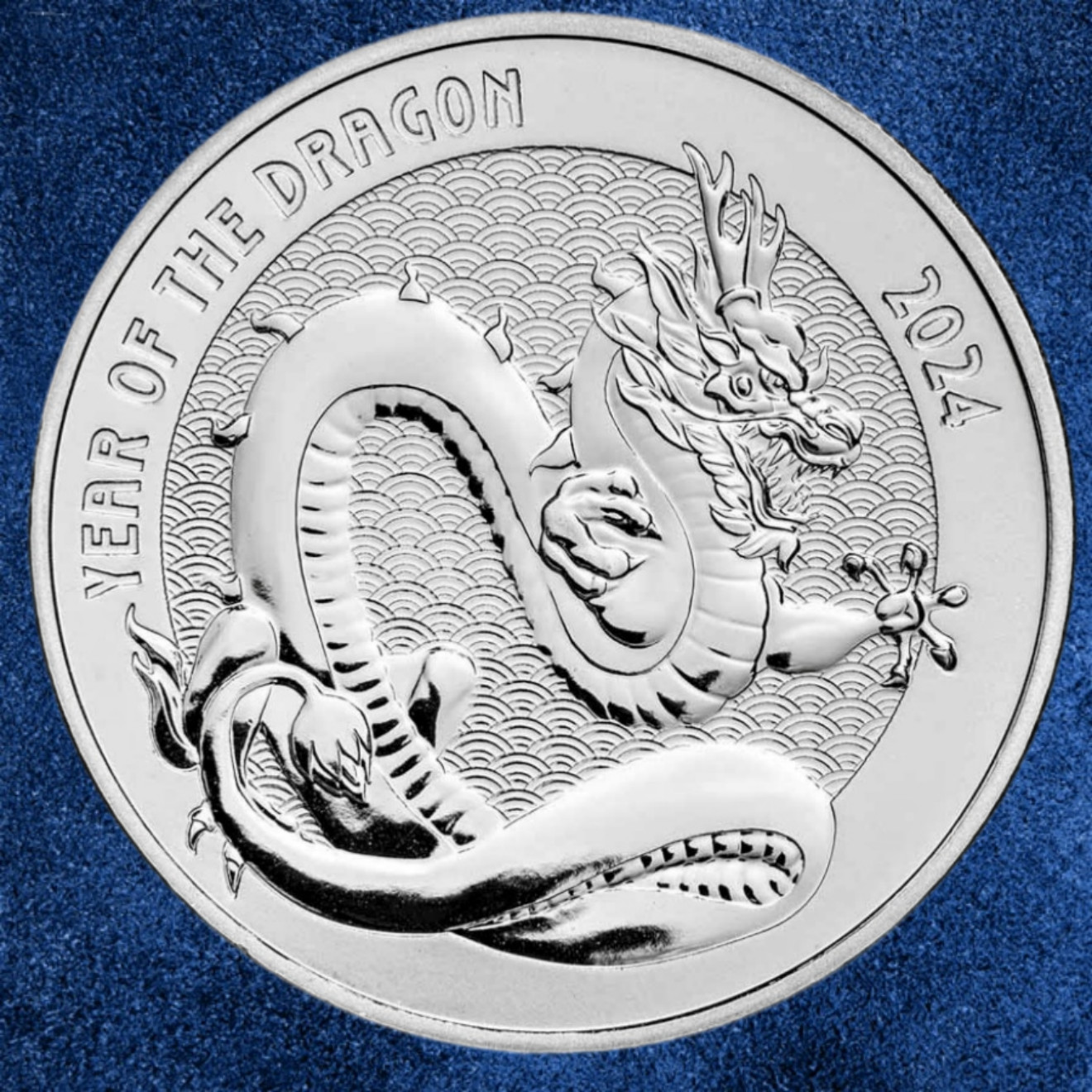 2024 Year of the Dragon 1 oz Silver Round (Series 2)