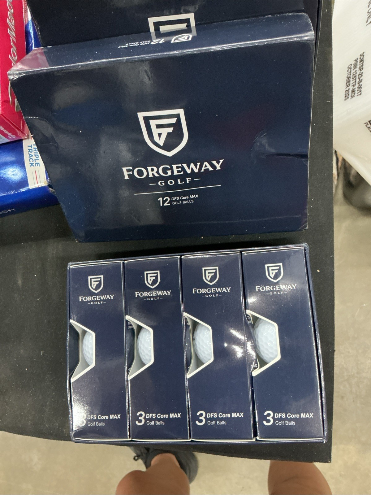 Forgeway Golf Dozen (12 Count) DFS Core MAX Golf Balls NEW Forgeway Golf Dozen (12 Count) DFS Core MAX Golf Balls NEW